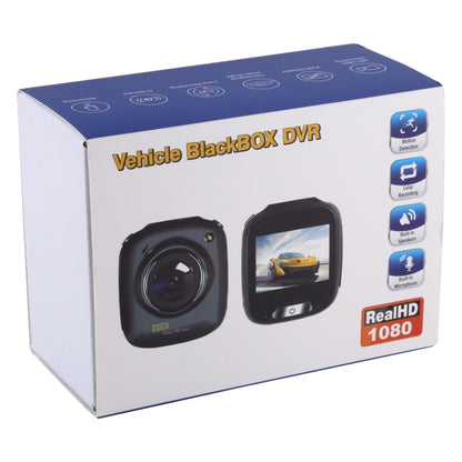กล้องบันทึกภาพรถยนต์ขนาดเล็ก 2.0 นิ้วหน้าจอ LCD HD 1080P 170 องศาการดูมุมกว้างรองรับการตรวจจับการเคลื่อนไหว / อินฟราเรดการมองเห็นได้ในเวลากลางคืน / การ์ด TF / ไมค์, 2.0 inch