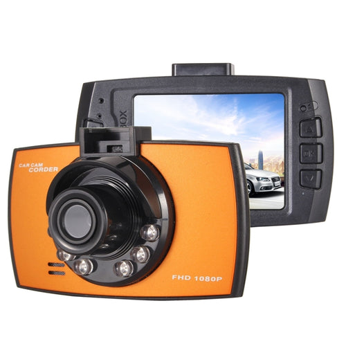 Generalplus 720P VGA 2.4 นิ้วหน้าจอแสดงผล LCD เครื่องบันทึกภาพในรถยนต์, รองรับการบันทึกแบบวนซ้ำ / การตรวจจับการเคลื่อนไหว / ฟังก์ชั่นการมองเห็นตอนกลางคืน, 2.4 inch