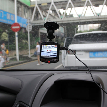 VGA 480P กล้องวิดีโอในรถยนต์ DVR เครื่องบันทึกการขับขี่กล้องวิดีโอดิจิตอลเครื่องบันทึกเสียงพร้อมหน้าจอแสดงผล LCD ขนาด 2.4 นิ้วรองรับการ์ด Micro TF ขนาด 32GB และฟังก์ชั่นอินฟราเรด Night Vision (สีดำ + น้ำเงิน), 2.4 inch LCD