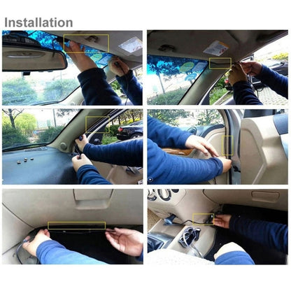 กล้อง DVR รถ 3.0 นิ้ว LCD HD 720P กล้อง 3.0MP มุมมองมุมกว้าง 170 องศา รองรับ Night Vision / Motion Detection / TF Card / HDMI / G-Sensor, 3.0 inch