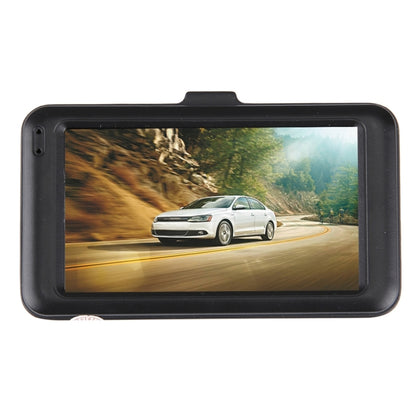 กล้อง DVR รถ 3.0 นิ้ว LCD HD 720P กล้อง 3.0MP มุมมองมุมกว้าง 170 องศา รองรับ Night Vision / Motion Detection / TF Card / HDMI / G-Sensor, 3.0 inch