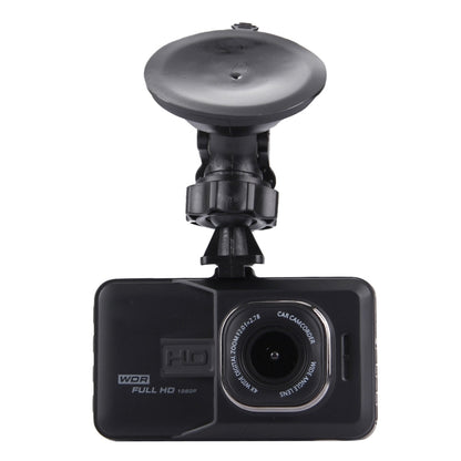 กล้อง DVR รถ 3.0 นิ้ว LCD HD 720P กล้อง 3.0MP มุมมองมุมกว้าง 170 องศา รองรับ Night Vision / Motion Detection / TF Card / HDMI / G-Sensor, 3.0 inch