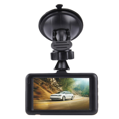 กล้อง DVR รถ 3.0 นิ้ว LCD HD 720P กล้อง 3.0MP มุมมองมุมกว้าง 170 องศา รองรับ Night Vision / Motion Detection / TF Card / HDMI / G-Sensor, 3.0 inch