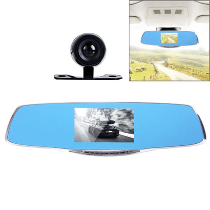 G835 HD 1080P 4.3 นิ้วหน้าจอแสดงผลกระจกมองหลังยานพาหนะ DVR, Generalplus 2248, กล้อง 2 ตัว 170 องศาการดูมุมกว้างรองรับการบันทึก HDR / ฟังก์ชั่นตรวจจับการเคลื่อนไหว, G835