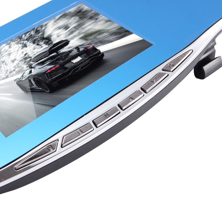 G835 HD 1080P 4.3 นิ้วหน้าจอแสดงผลกระจกมองหลังยานพาหนะ DVR, Generalplus 2248, กล้อง 2 ตัว 170 องศาการดูมุมกว้างรองรับการบันทึก HDR / ฟังก์ชั่นตรวจจับการเคลื่อนไหว, G835