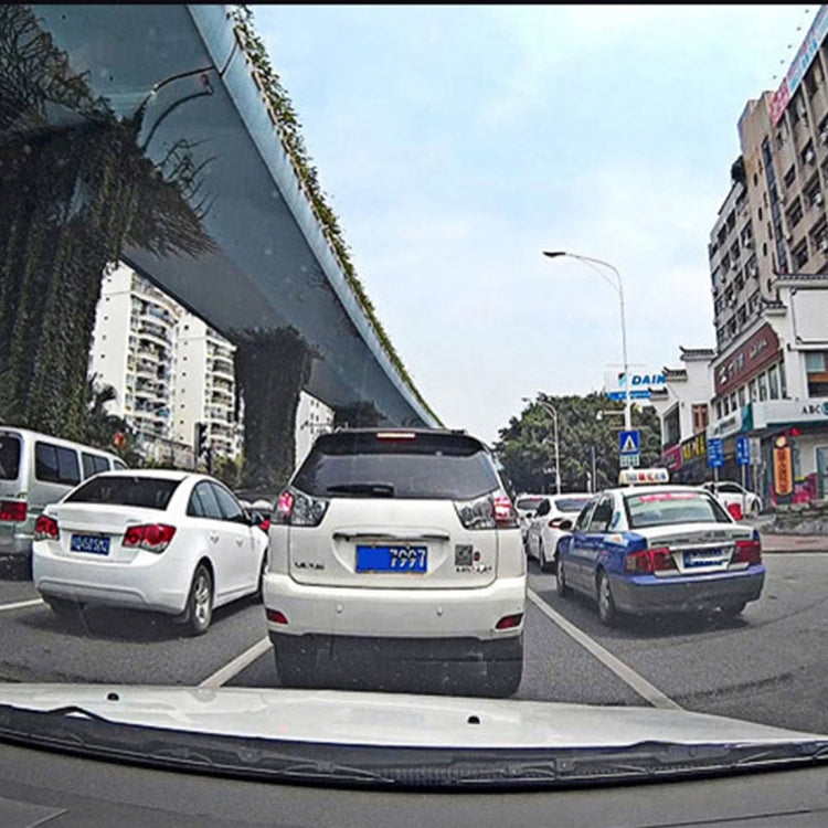 หน้าจอด้านซ้ายแสดงกระจกมองหลัง DVR รถยนต์, โปรแกรม Allwinner, กล้อง 2 ตัว 1080P HD การดูมุมกว้าง 140 องศา, รองรับพอร์ต GPS / การตรวจจับการเคลื่อนไหว / การมองเห็นตอนกลางคืน / การ์ด TF / G-Sensor, Rearview Mirror Vehicle DVR