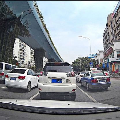 หน้าจอด้านซ้ายแสดงกระจกมองหลัง DVR รถยนต์, โปรแกรม Allwinner, กล้อง 2 ตัว 1080P HD การดูมุมกว้าง 140 องศา, รองรับพอร์ต GPS / การตรวจจับการเคลื่อนไหว / การมองเห็นตอนกลางคืน / การ์ด TF / G-Sensor, Rearview Mirror Vehicle DVR