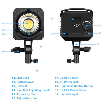 PULUZ 220V 150W 3200K-5600K สตูดิโอวิดีโอ + 2.8m Light Holder + 65 ซม.โคมไฟพับได้ Softbox ชุดถ่ายภาพ, 120W 2700K-6500K Light 2.8m Light Holder Kit EU Plug, 120W 2700K-6500K Light 2.8m Light Holder Kit UK Plug                                            ...