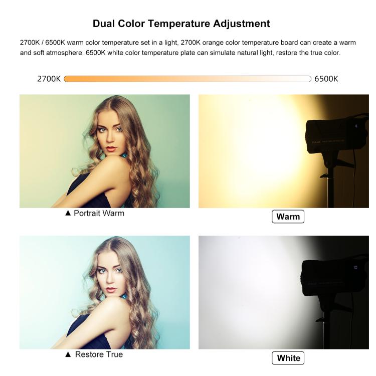 PULUZ 220V 150W 3200K-5600K สตูดิโอวิดีโอ + 2.8m Light Holder + 65 ซม.โคมไฟพับได้ Softbox ชุดถ่ายภาพ, 120W 2700K-6500K Light 2.8m Light Holder Kit EU Plug, 120W 2700K-6500K Light 2.8m Light Holder Kit UK Plug                                            ...