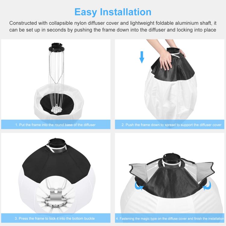PULUZ 220V 150W 3200K-5600K สตูดิโอวิดีโอ + 2.8m Light Holder + 65 ซม.โคมไฟพับได้ Softbox ชุดถ่ายภาพ, 120W 2700K-6500K Light 2.8m Light Holder Kit EU Plug, 120W 2700K-6500K Light 2.8m Light Holder Kit UK Plug                                            ...
