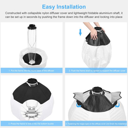 PULUZ 220V 150W 3200K-5600K สตูดิโอวิดีโอ + 2.8m Light Holder + 65 ซม.โคมไฟพับได้ Softbox ชุดถ่ายภาพ, 120W 2700K-6500K Light 2.8m Light Holder Kit EU Plug, 120W 2700K-6500K Light 2.8m Light Holder Kit UK Plug                                            ...
