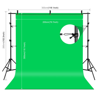 ชุดถ่ายภาพ Softbox PULUZ LED Light Studio พร้อมพื้นหลังและตัวสะท้อนแสง & เมาท์ขาตั้งกล้องและกระสอบทราย, Photography Light  Kit, EU Plug, Photography Light  Kit, US Plug