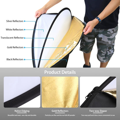 ชุดถ่ายภาพ Softbox PULUZ LED Light Studio พร้อมพื้นหลังและตัวสะท้อนแสง & เมาท์ขาตั้งกล้องและกระสอบทราย, Photography Light  Kit, EU Plug, Photography Light  Kit, US Plug