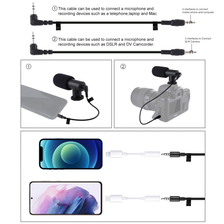 PULUZ 4 ใน 1 บลูทูธมือถือ Vlogging ถ่ายทอดสด LED เซลฟีแสงสมาร์ทโฟนวิดีโอ Rig ชุดพร้อมไมโครโฟน + ขาตั้งกล้อง + Cold Shoe ขาตั้งกล้องสำหรับ iPhone, Galaxy, Huawei, Xiaomi, HTC, LG, Google และสมาร์ทโฟนอื่นๆ, 4 in 1 Bluetooth Rig