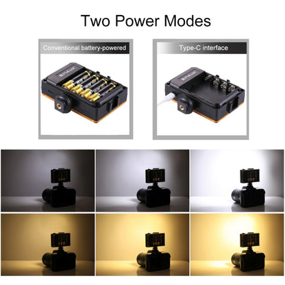 PULUZ ถ่ายทอดสดสมาร์ทโฟนวิดีโอไฟชุด Vlogger พร้อมไฟ LED + ขาตั้งกล้อง + ที่ยึดโทรศัพท์, LED + Tripod + lamp