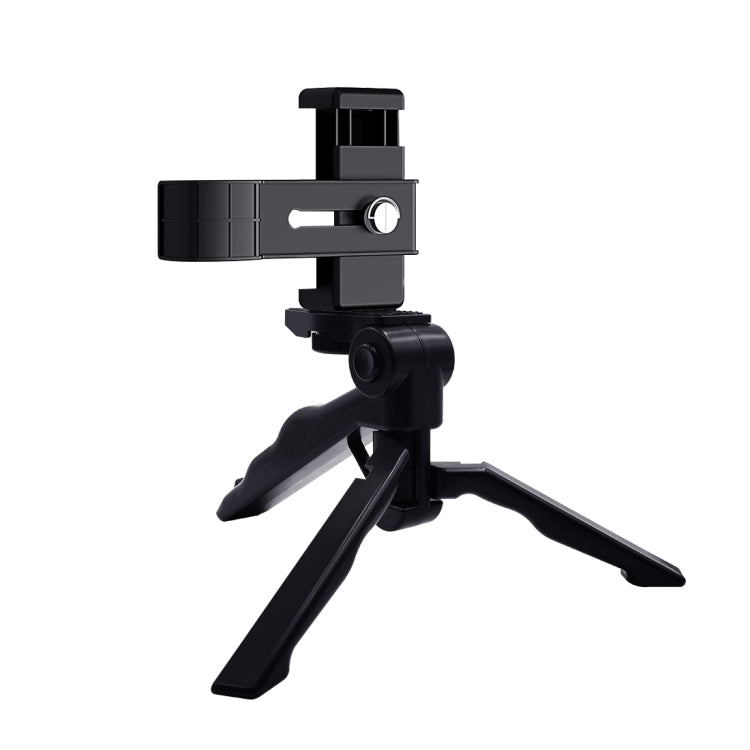 PULUZ สมาร์ทโฟน Fixing Clamp 1/4 นิ้วผู้ถือ Mount Bracket + Grip พับขาตั้งกล้องชุดสำหรับ DJI OSMO กระเป๋า / กระเป๋า 2, Clamp+Tripod