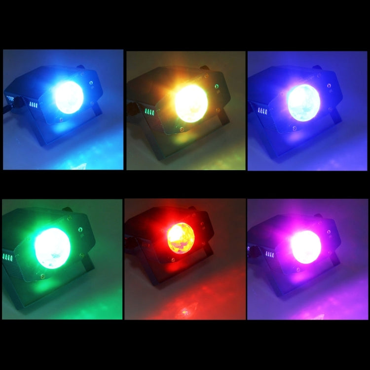 เครื่องฉายคลื่นน้ำขนาดเล็ก 3W x 3 RGB พร้อมรีโมทคอนโทรล ปลั๊ก EU, EU Plug