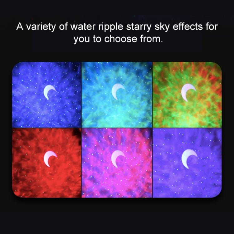 3 in 1 Bluetooth Music Starry Sky Projection Night Light พร้อมรีโมทคอนโทรล