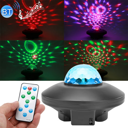 ไฟโปรเจคเตอร์เลเซอร์ดาวระลอกน้ำ Bluetooth 10W