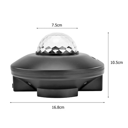 ไฟโปรเจคเตอร์เลเซอร์ดาวระลอกน้ำ Bluetooth 10W