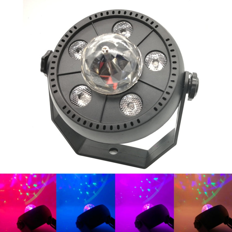 11W 5 LEDs สีสันหมุน Magic Ball LED PAR Light