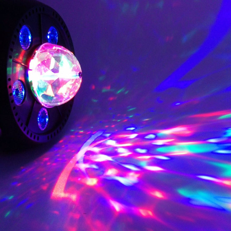11W 5 LEDs สีสันหมุน Magic Ball LED PAR Light