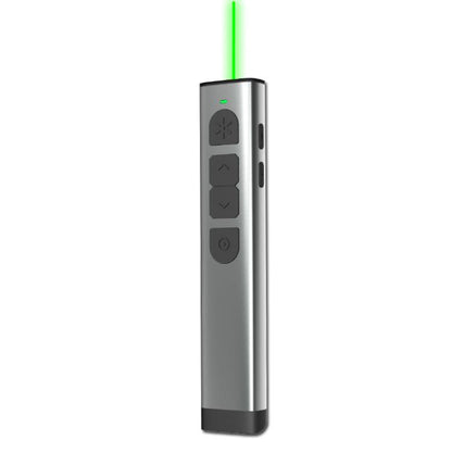 Doosl DSIT032 2.4GHz Wireless Presenter PowerPoint Clicker Representation รีโมทคอนโทรลตัวชี้เลเซอร์สีเขียว, ระยะควบคุม: 100 ม., Green Laser