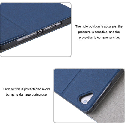 คีย์บอร์ด Bluetooth แบบถอดได้ 508A + เคสแท็บเล็ตหนังพลิกแนวนอนพร้อมตัวยึดและไฟแบ็คไลท์สีสันสดใสสำหรับ iPad Pro 9.7 นิ้ว, iPad Air, iPad Air 2, iPad 9.7 นิ้ว (2017), iPad 9.7 นิ้ว (2018), 508A Champagne Gold, 508A Blue