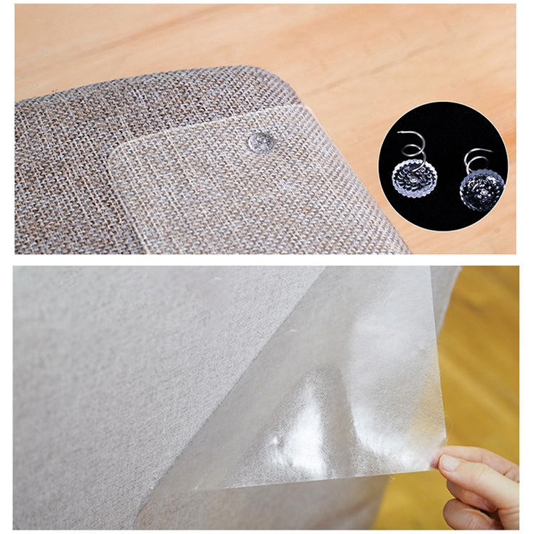 2 PCS Cat Scratch Protection PVC โซฟาสติกเกอร์ป้องกันรอยขีดข่วนขนาด: 30x45 ซม, Size: 30x45cm