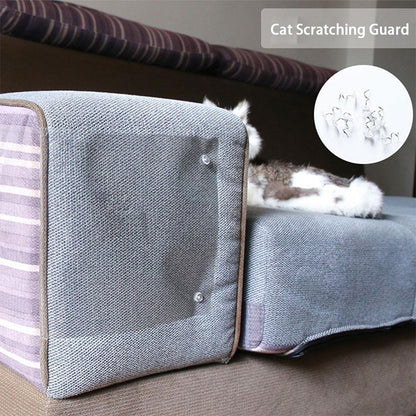 2 PCS Cat Scratch Protection PVC โซฟาสติกเกอร์ป้องกันรอยขีดข่วนขนาด: 30x45 ซม, Size: 30x45cm