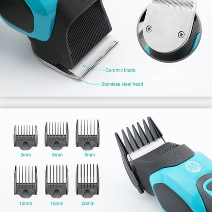 VGR V-208 Professional Pet Barber ปัตตาเลี่ยนตัดผมไฟฟ้า, V-208 (Blue), V-208 (Red)