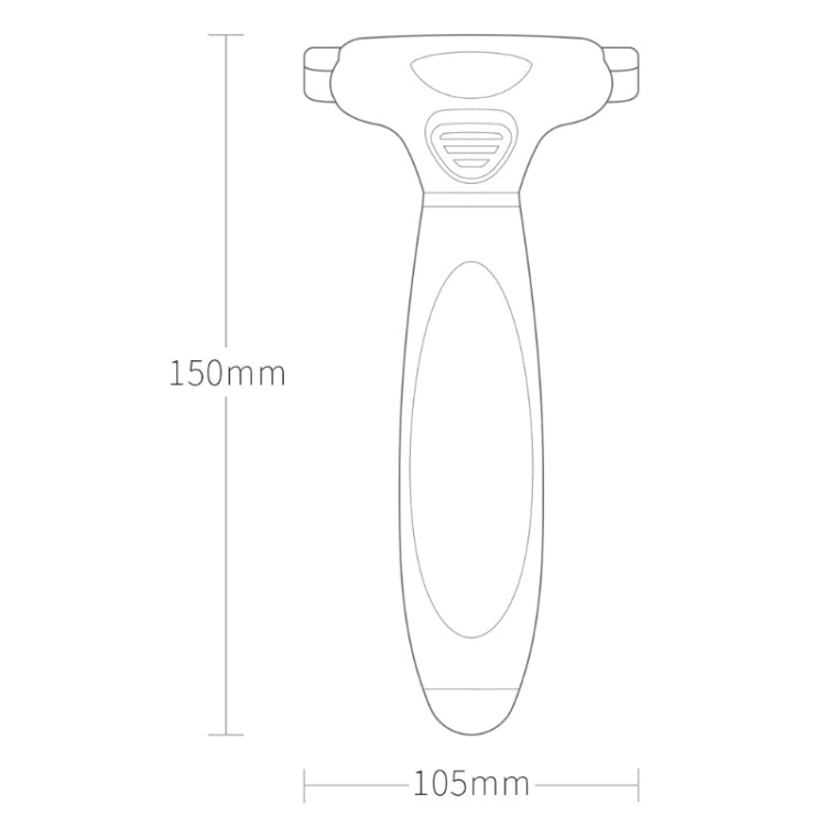 Original Xiaomi Youpin Pawbby หวีกำจัดขนสัตว์เลี้ยงด้วยมือเดียว, Pet Hair Removal Comb