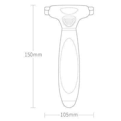 Original Xiaomi Youpin Pawbby หวีกำจัดขนสัตว์เลี้ยงด้วยมือเดียว, Pet Hair Removal Comb