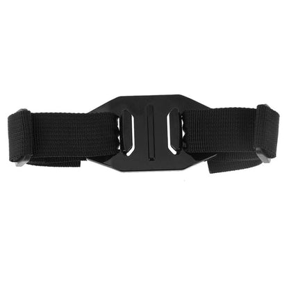 PULUZ สายรัดหมวกกันน็อคแบบปรับได้สำหรับ GoPro Hero11 Black / HERO10 Black / HERO9 Black / HERO8 Black / HERO7 / 6/5/5 เซสชัน / 4 เซสชัน / 4/3+ / 3/2/1, Insta360 ONE R, DJI Osmo Action และกล้องแอ็คชั่นอื่นๆ, PULUZ