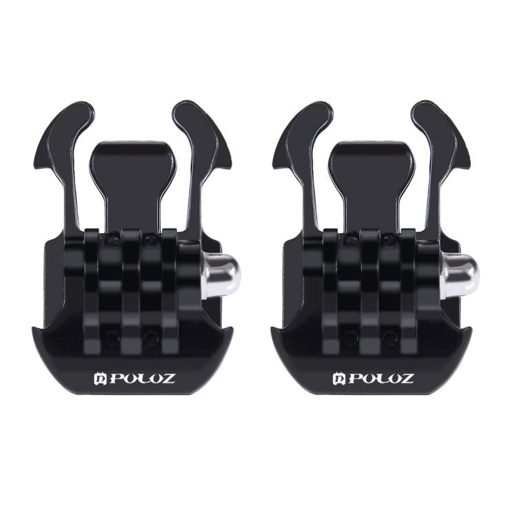 2 ชิ้น PULUZ พื้นผิวแนวนอนหัวเข็มขัดที่วางจำหน่ายด่วนสำหรับ GoPro Hero11 ดำ / HERO10 ดำ / 9 ดำ / 8 ดำ / 7/6/5/5 เซสชัน / 4 เซสชัน / 4/3 + / 3/2/1, DJI Osmo การกระทำและอื่น ๆกล้องแอ็คชั่น, Quick Release Buckle (2 PCS)
