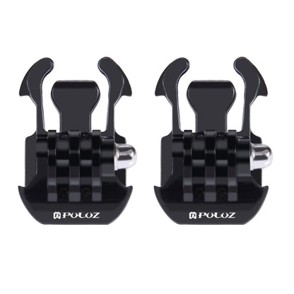 2 ชิ้น PULUZ พื้นผิวแนวนอนหัวเข็มขัดที่วางจำหน่ายด่วนสำหรับ GoPro Hero11 ดำ / HERO10 ดำ / 9 ดำ / 8 ดำ / 7/6/5/5 เซสชัน / 4 เซสชัน / 4/3 + / 3/2/1, DJI Osmo การกระทำและอื่น ๆกล้องแอ็คชั่น, Quick Release Buckle (2 PCS)
