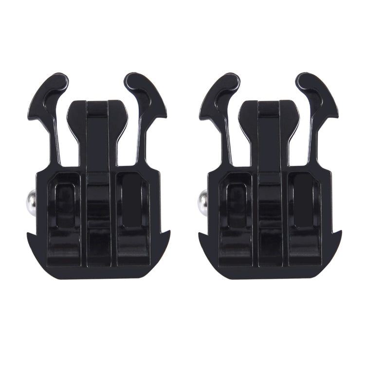 2 ชิ้น PULUZ พื้นผิวแนวนอนหัวเข็มขัดที่วางจำหน่ายด่วนสำหรับ GoPro Hero11 ดำ / HERO10 ดำ / 9 ดำ / 8 ดำ / 7/6/5/5 เซสชัน / 4 เซสชัน / 4/3 + / 3/2/1, DJI Osmo การกระทำและอื่น ๆกล้องแอ็คชั่น, Quick Release Buckle (2 PCS)