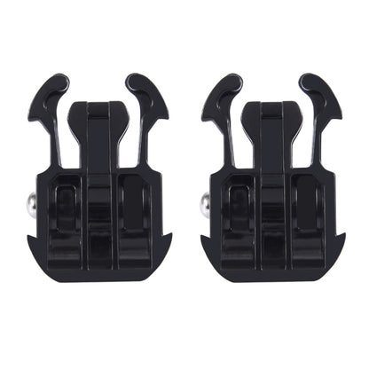 2 ชิ้น PULUZ พื้นผิวแนวนอนหัวเข็มขัดที่วางจำหน่ายด่วนสำหรับ GoPro Hero11 ดำ / HERO10 ดำ / 9 ดำ / 8 ดำ / 7/6/5/5 เซสชัน / 4 เซสชัน / 4/3 + / 3/2/1, DJI Osmo การกระทำและอื่น ๆกล้องแอ็คชั่น, Quick Release Buckle (2 PCS)