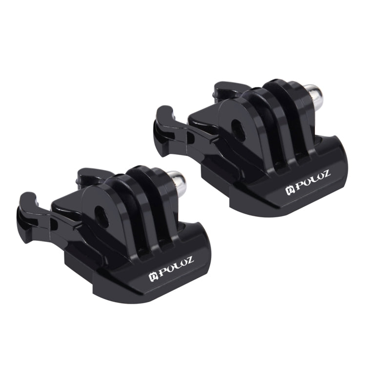 2 ชิ้น PULUZ พื้นผิวแนวนอนหัวเข็มขัดที่วางจำหน่ายด่วนสำหรับ GoPro Hero11 ดำ / HERO10 ดำ / 9 ดำ / 8 ดำ / 7/6/5/5 เซสชัน / 4 เซสชัน / 4/3 + / 3/2/1, DJI Osmo การกระทำและอื่น ๆกล้องแอ็คชั่น, Quick Release Buckle (2 PCS)