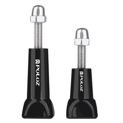 PULUZ พลาสติก Thumb Knob สกรูยาวมาตรฐาน + สกรูสั้นสำหรับ GoPro Hero11 Black / HERO10 Black / HERO9 Black / HERO8 / HERO7 / 6/5/5 เซสชัน / 4 เซสชัน / 4/3+ / 3/2/1 / Max, DJI OSMOกล้องแอคชั่นและกล้องแอคชั่นอื่นๆ, 2 Screws (Plastic)