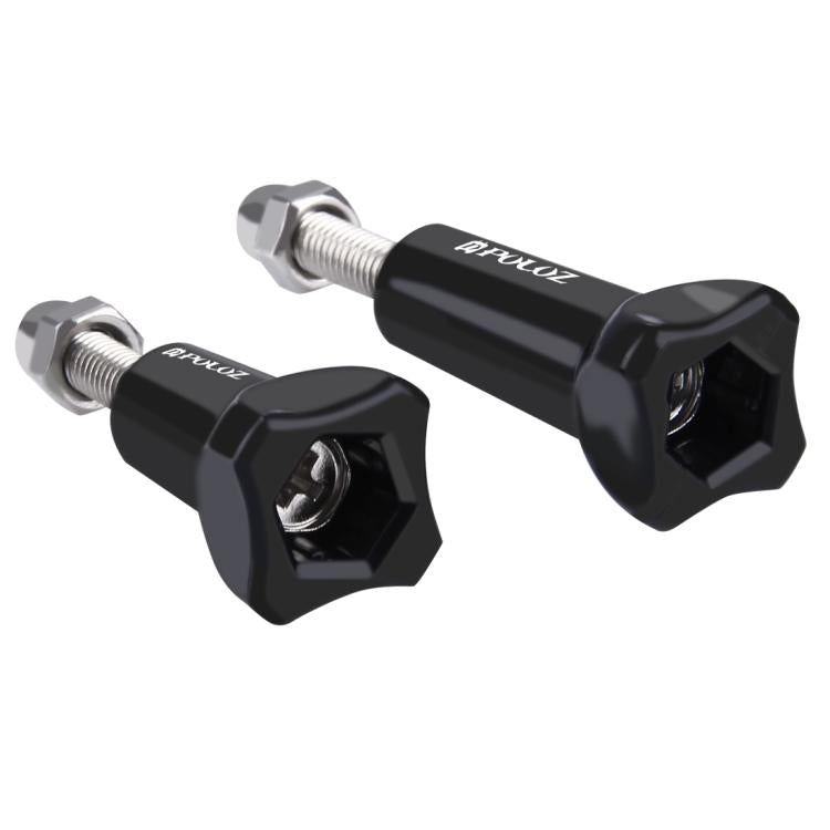 PULUZ พลาสติก Thumb Knob สกรูยาวมาตรฐาน + สกรูสั้นสำหรับ GoPro Hero11 Black / HERO10 Black / HERO9 Black / HERO8 / HERO7 / 6/5/5 เซสชัน / 4 เซสชัน / 4/3+ / 3/2/1 / Max, DJI OSMOกล้องแอคชั่นและกล้องแอคชั่นอื่นๆ, 2 Screws (Plastic)