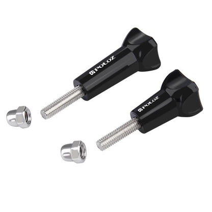 PULUZ พลาสติก Thumb Knob สกรูยาวมาตรฐาน + สกรูสั้นสำหรับ GoPro Hero11 Black / HERO10 Black / HERO9 Black / HERO8 / HERO7 / 6/5/5 เซสชัน / 4 เซสชัน / 4/3+ / 3/2/1 / Max, DJI OSMOกล้องแอคชั่นและกล้องแอคชั่นอื่นๆ, 2 Screws (Plastic)