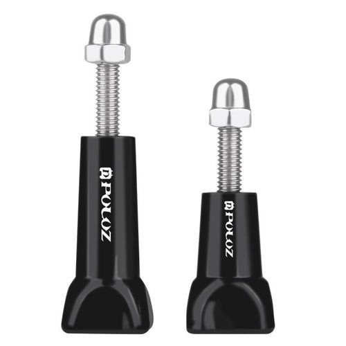PULUZ พลาสติก Thumb Knob สกรูยาวมาตรฐาน + สกรูสั้นสำหรับ GoPro Hero11 Black / HERO10 Black / HERO9 Black / HERO8 / HERO7 / 6/5/5 เซสชัน / 4 เซสชัน / 4/3+ / 3/2/1 / Max, DJI OSMOกล้องแอคชั่นและกล้องแอคชั่นอื่นๆ, 2 Screws (Plastic)