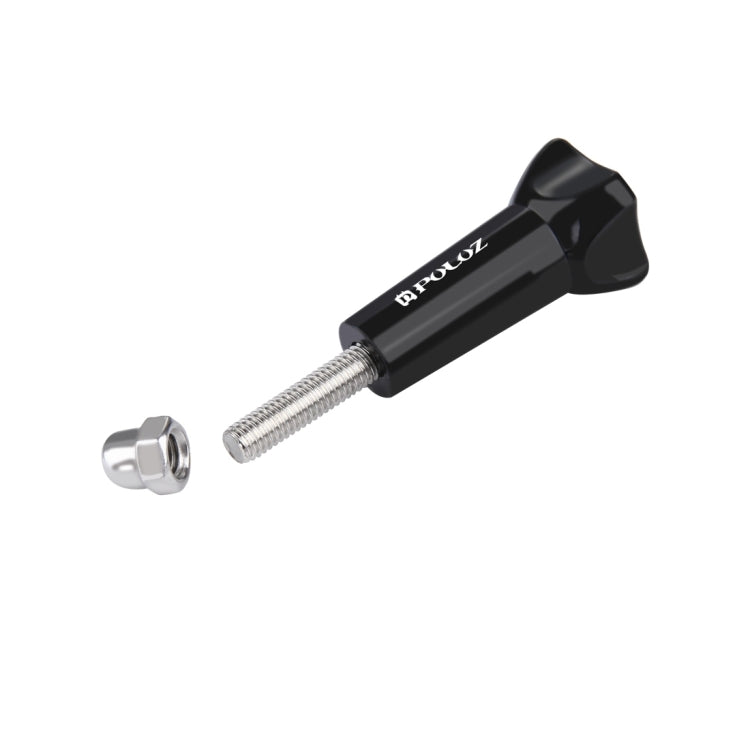 PULUZ พลาสติก Thumb Knob สกรูยาวมาตรฐานสำหรับ GoPro Hero11 Black / HERO10 Black / HERO9 Black / HERO8 / HERO7 / 6/5/5 เซสชัน / 4 เซสชัน / 4/3+ / 3/2/1 / Max, DJI OSMO Action และอื่น ๆกล้องแอ็คชั่น, Plastic Long Screw