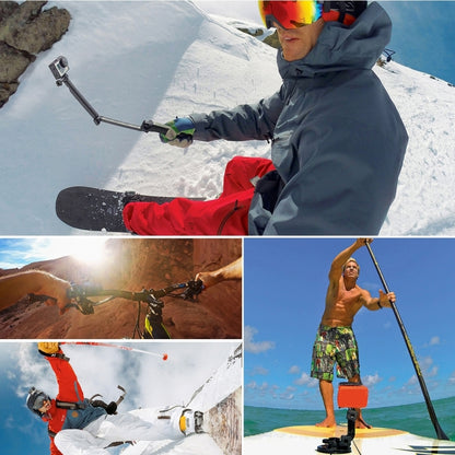 PULUZ พลาสติก Thumb Knob สกรูยาวมาตรฐานสำหรับ GoPro Hero11 Black / HERO10 Black / HERO9 Black / HERO8 / HERO7 / 6/5/5 เซสชัน / 4 เซสชัน / 4/3+ / 3/2/1 / Max, DJI OSMO Action และอื่น ๆกล้องแอ็คชั่น, Plastic Long Screw