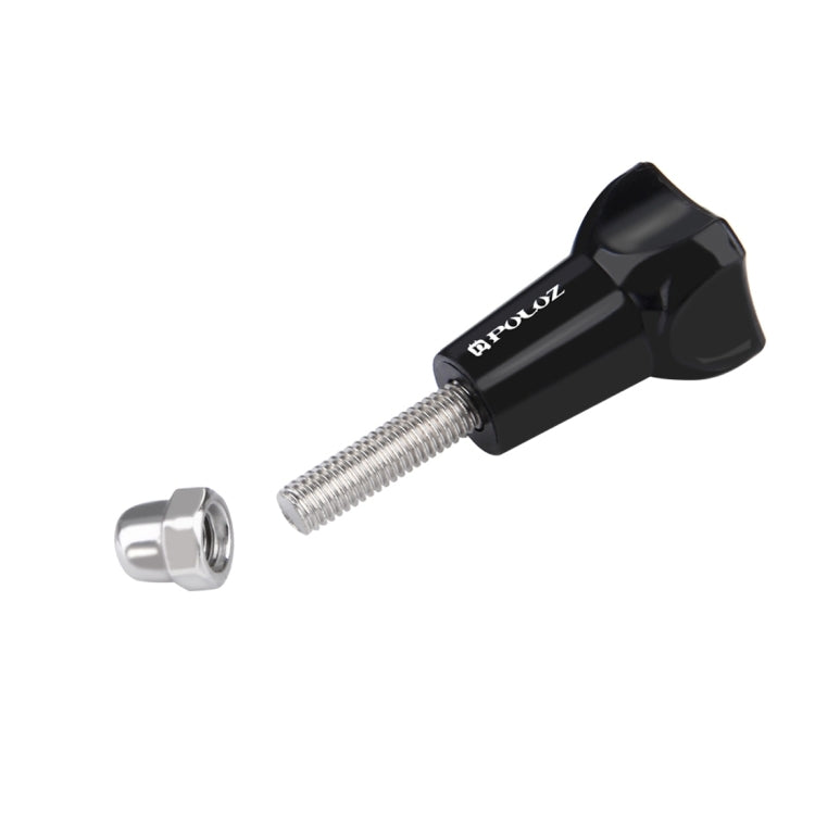 PULUZ พลาสติก Thumb Knob สกรูสั้นมาตรฐานสำหรับ GoPro Hero11 Black / HERO10 Black / HERO9 Black / HERO8 / HERO7 / 6/5/5 เซสชัน / 4 เซสชัน / 4/3+ / 3/2/1 / Max, DJI OSMO Action และอื่น ๆกล้องแอ็คชั่น, Plastic Short Screw