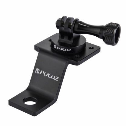 PULUZ อลูมิเนียมอัลลอยด์รถจักรยานยนต์ยึดยึดคงที่พร้อมอะแดปเตอร์ขาตั้งกล้องและสกรูสำหรับ GoPro Hero11 สีดำ / HERO10 สีดำ / 9 สีดำ / 8 สีดำ / 7/6/5/5 เซสชัน / 4 เซสชัน / 4/3 + / 3/2/1, DJIOsmo Action และกล้องแอคชั่นอื่นๆ, Fixed Mount 2 (Black)           ...