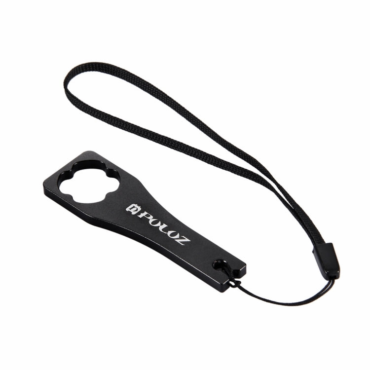 PULUZ CNC อลูมิเนียมอัลลอยด์กระชับสกรูหมวกประแจเครื่องมือสำหรับ GoPro Hero11 Black / HERO10 Black / HERO9 Black / HERO8 Black / HERO7 / 6/5/5 เซสชัน / 4 เซสชัน / 4/3+ / 3/2/1, Xiaoyi และการกระทำอื่น ๆกล้อง, Wrench (Aluminum Material) Blue              ...