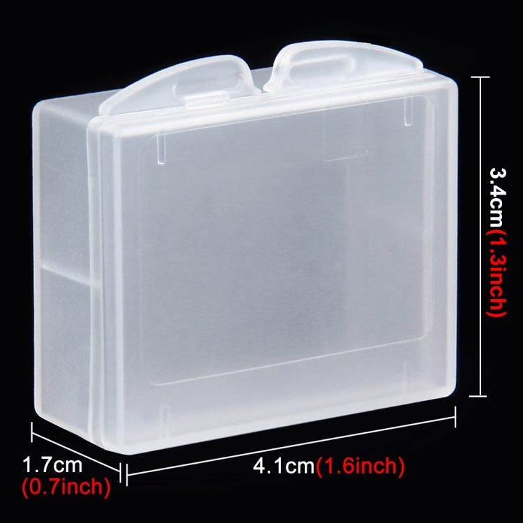 PULUZ กล่องเก็บแบตเตอรี่ใสพลาสติกแข็ง (สำหรับแบตเตอรี่ GoPro HERO4), AHDBT-301/201, AHDBT-401