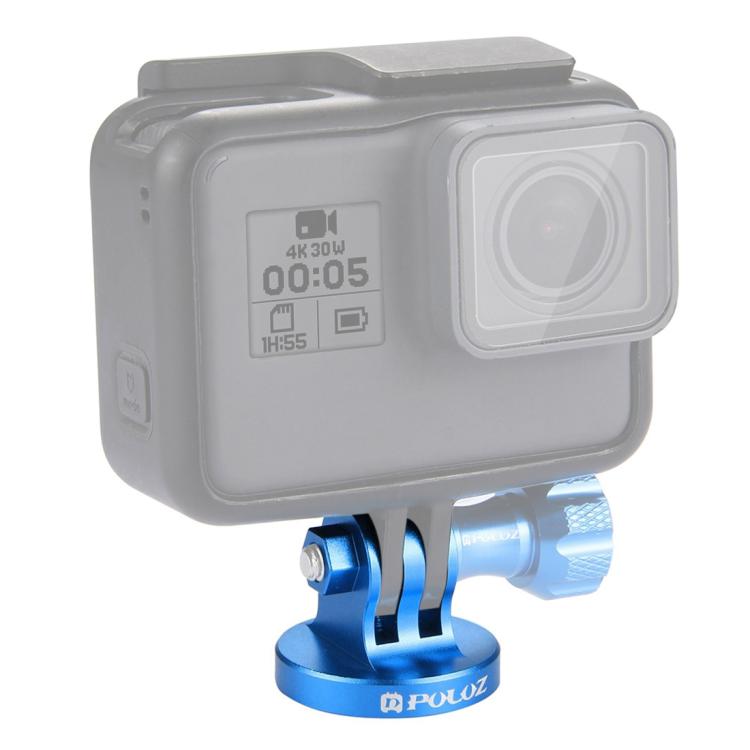 PULUZ 1/4 นิ้วสกรูรูขาตั้งกล้องอะแดปเตอร์ CNC สำหรับ GoPro Hero11 สีดำ / HERO10 สีดำ / 9 สีดำ / 8 สีดำ / 7/6/5/5 เซสชัน / 4 เซสชัน / 4/3 + / 3/2/1, DJI Osmoกล้องแอคชั่นและกล้องแอคชั่นอื่นๆ, 1/4 Inch Screw Hole (Black), 1/4 Inch Screw Hole (Gold)       ...
